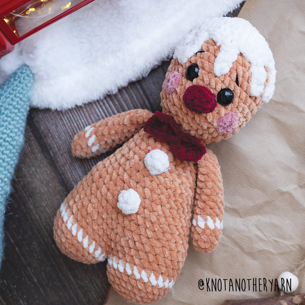 A Velvet Gingerbreadman