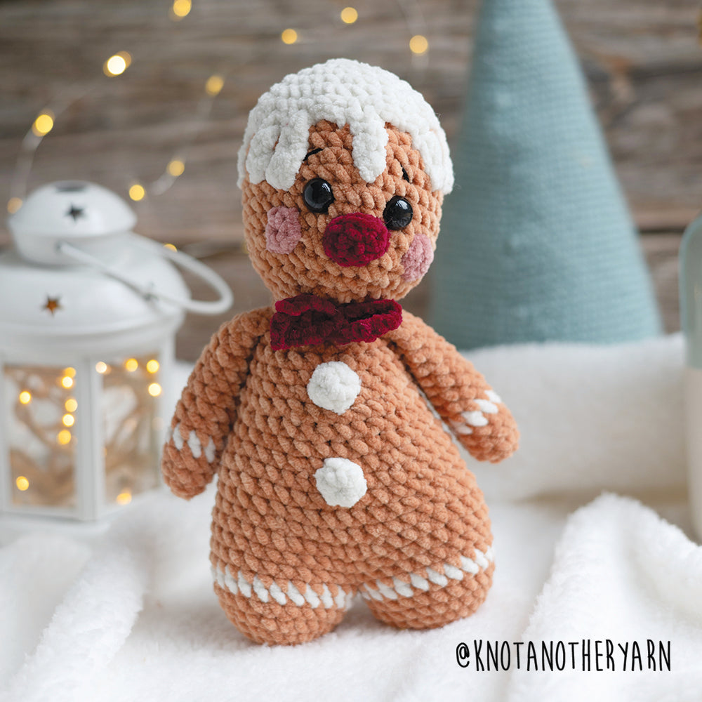 A Velvet Gingerbreadman