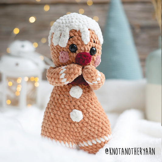 A Velvet Gingerbreadman